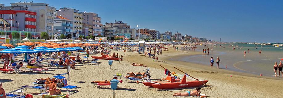 Hotel Orizzonti Rimini Bagian luar foto